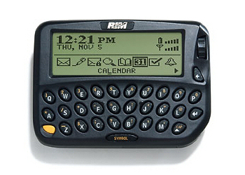 Blackberry first phone RIM 850 - Mia.lv